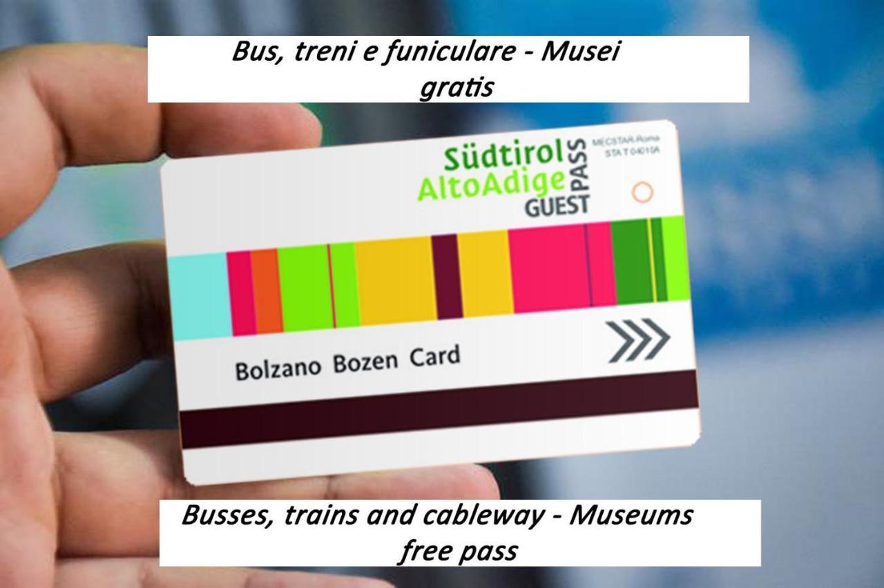 Appartamento Bolzano Centro Talvera Buitenkant foto